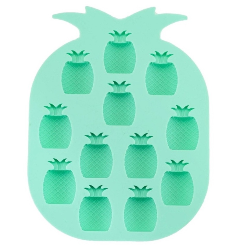 Blush Pineapple Silicone Mold in Mint Green NWT